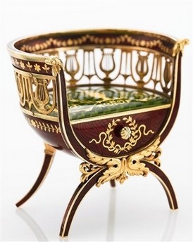 Miniature Fabergé Chair, sold by Sotheby's