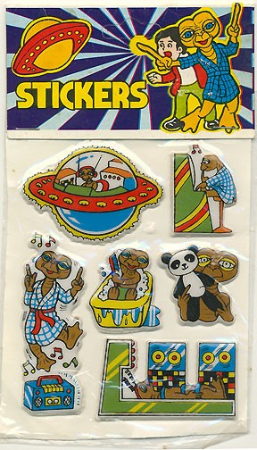 Puffy E.T. stickers